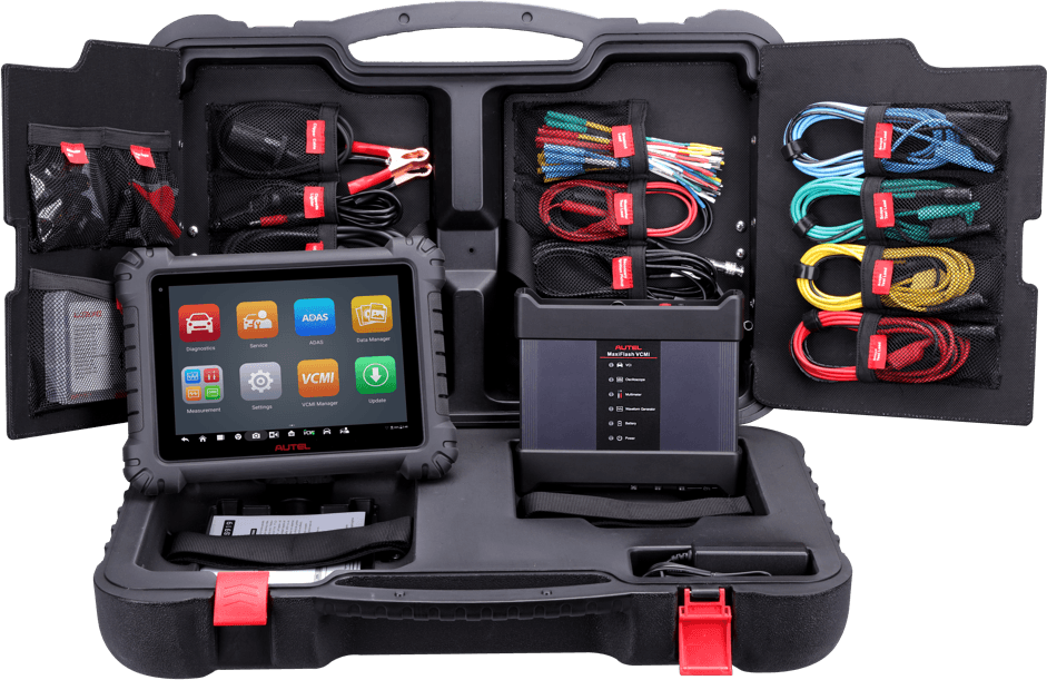 Professional Autel automotive diagnostic scanner kit for workshop use